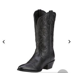Ariat Heritage Leather ATS Cowboy Boots